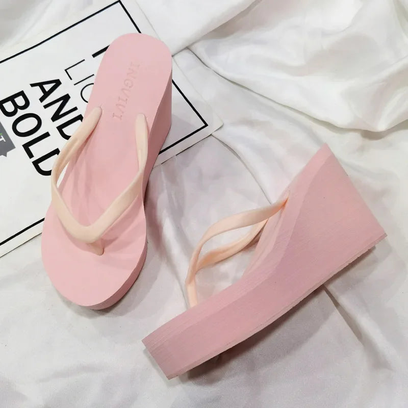 Womens Shoes Comfort Summer Women Wedge Platform Slippers Outdoor Sports Beach Flip Flops Opened Toe Casual Shoes 2023    Your Coastal Marketplace | Shoreshopper.com