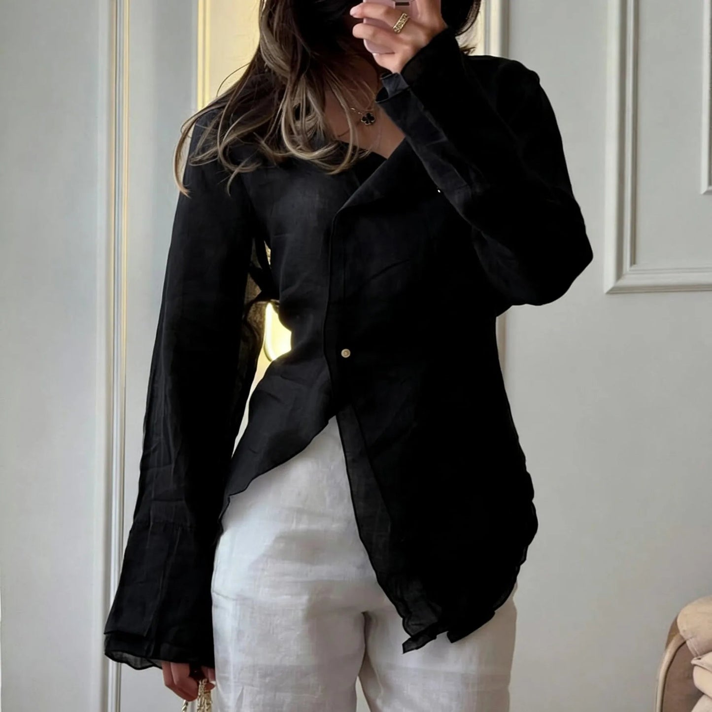 Women Blouses 2026 Spring Summer Long Sleeve Blouse Woman Blouse Shirt Office Elegant Work Shirt Top Blusas Mujer De Moda    Your Coastal Marketplace | Shoreshopper.com