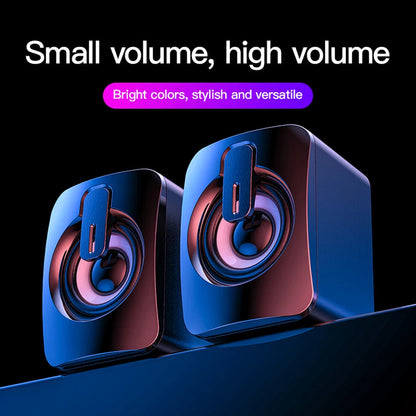 Computer Speaker For PC Laptop Desktop Caixa De Som Sound Box Music Audio System Bocina Column Acoustics Coluna Amplified Unit    Home Decor Supply | Online Retail | ShoreShopper.com