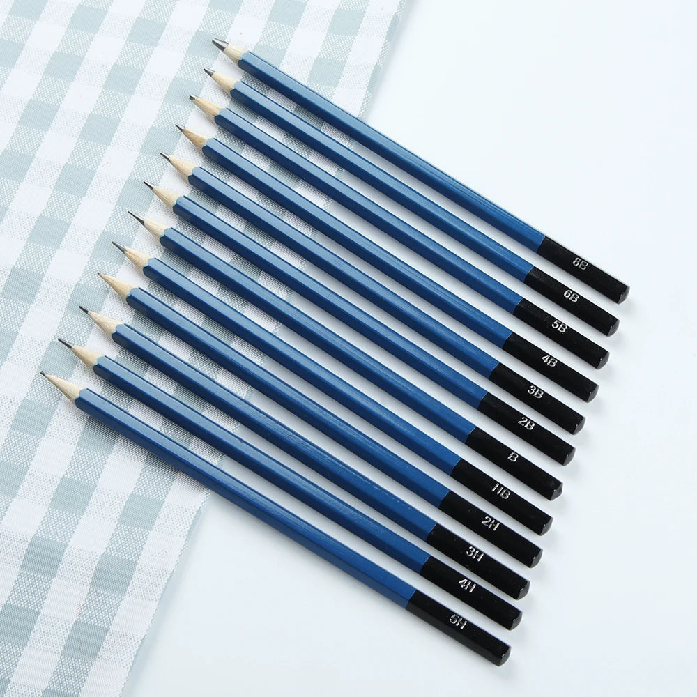 SeamiArt 12 Pcs. Standard Sketching Pencil Art Suppliers for Artist Drawing School Office Lapices De Colores Pencils Supplies    Home Decor Supply | Online Retail | ShoreShopper.com