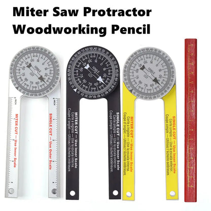 Professional Miter Saw Protractor Angle Finder Precision Miter Angle Finder for Carpenters Plumbers Bevel Protractor Woodworking    Home Decor Supply | Online Retail | ShoreShopper.com