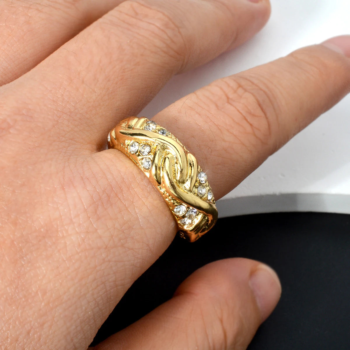 Dubai 18K Gold Plated Jewelry Set Women Luxurious Necklace Earrings Bracelet Ring 4pcs Bride Wedding Party Jewelry Set Gift    Home Decor Supply | Online Retail | ShoreShopper.com
