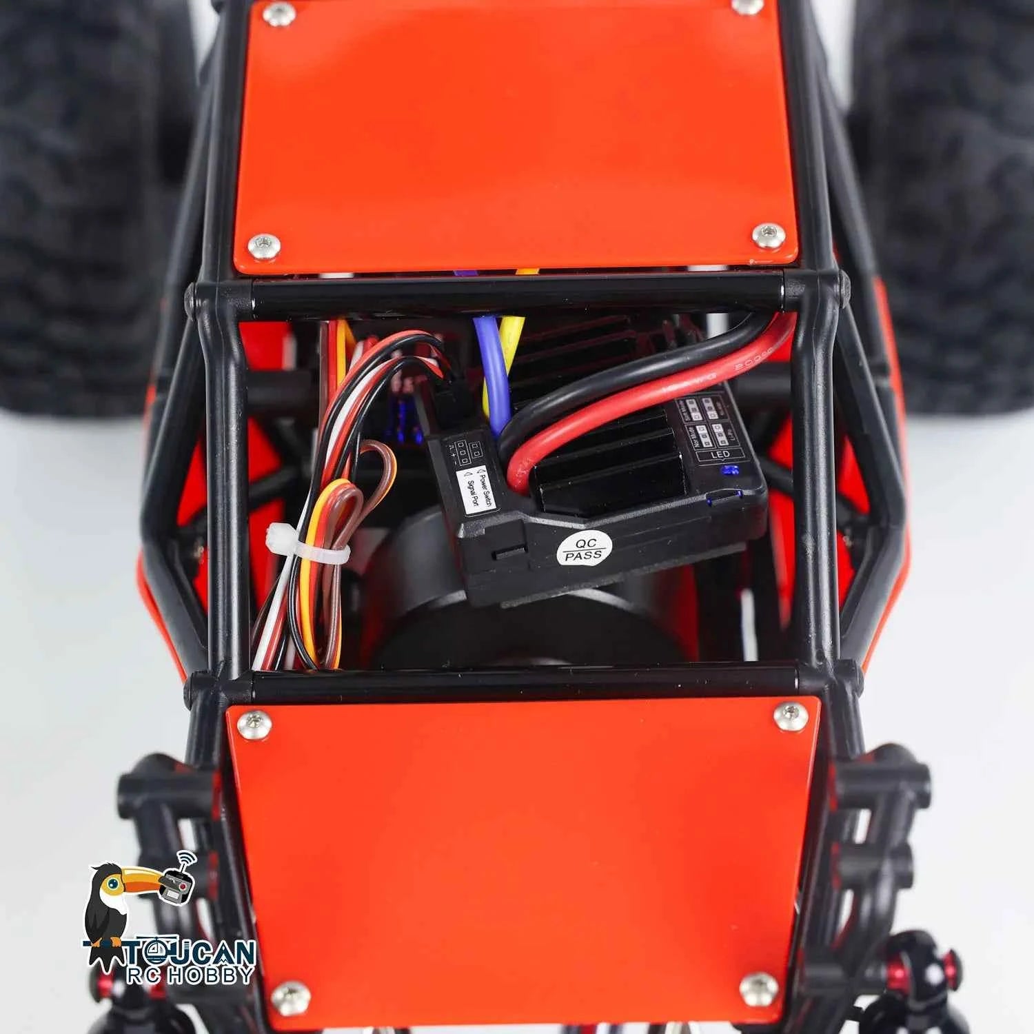 1/10 Scale RTR RC Off Road 4x4 Radio Control Car Ready to Run RC Rock Crawler Electric Painted Finished Truck for Gift Toys