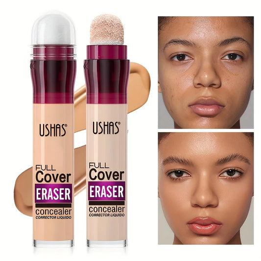 New Sponge Head Concealer for Dark Circles Freckles Acne Pigmentation and Blemishes Long Lasting Moisturizing Liquid Foundation - ShoreCo.Shop