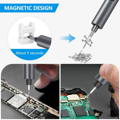 50 in 1 Precision Electric Screwdriver Set Multi-Function Power Tool with Magnetic Torx Phillips Bits for iPhone Glasses Watches    Home Decor Supply | Online Retail | ShoreShopper.com