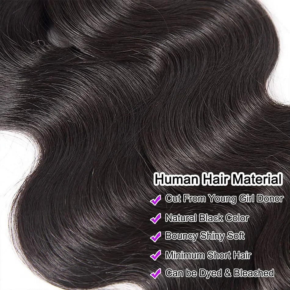 Body Wave Human Hair Bundles 12A Raw Virgin 100% Unprocessed Weave Human Hair Extensions 1 3 4 Bundles Deals Natural Color    Home Decor Supply | Online Retail | ShoreShopper.com
