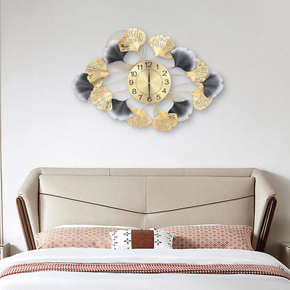Background Art Display Design Round Gold Clock 8"    Home Decor Supply | Online Retail | ShoreShopper.com