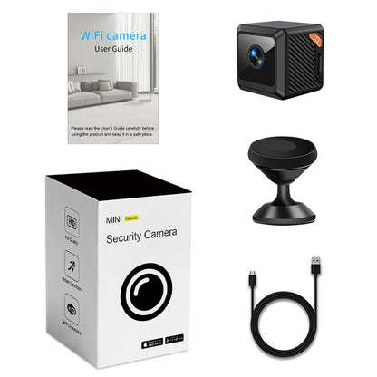 W02 1080P mini security protection home night vision surveillance Outdoor camping WIFI Subminiature smart home camera cctv video - ShoreCo.Shop