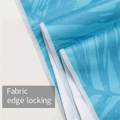 1pc Bohemian beach towel, ultra-fine fiber quick drying beach towel, multifunctional beach towel for beach swimming and vacation