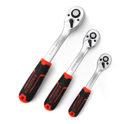 New Frosted Quick Ratchet Wrench Oil-resistant 72 Tooth Drive 1/4 3/8 1/2 Inch Socket Two-way Flying Wrench DIY Hand Repair Tool    Home Decor Supply | Online Retail | ShoreShopper.com