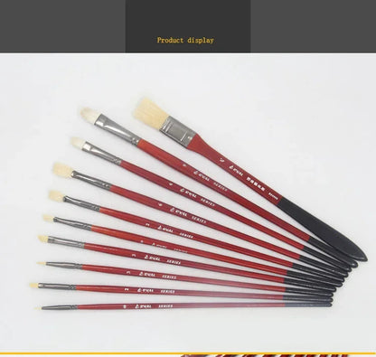 10 multi-functional artist paint brushes Bristle, wool, nylon hair Birch short rod acrylic oil painting gouache pens paint brush    Home Decor Supply | Online Retail | ShoreShopper.com