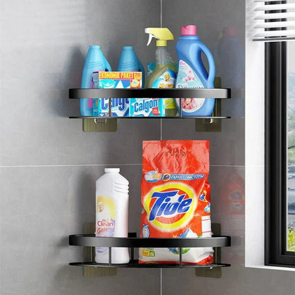Bathroom Shelf Aluminum Alloy Shampoo Rack Makeup Storage Organizer Shower Shelf Bathroom Accessories No Drill Wall Corner Shelf    Home Decor Supply | Online Retail | ShoreShopper.com
