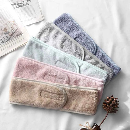 Women Headbands Wash Cosmetic Facial Caps Shower Makeup Head Band Hairband Tiara Turban Turban