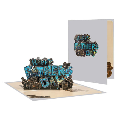 3D Pop-Up Father's Day Greeting Card Unique Handmade Gift for Dad Birthday Card with Notecard    Your Coastal Marketplace | Shoreshopper.com