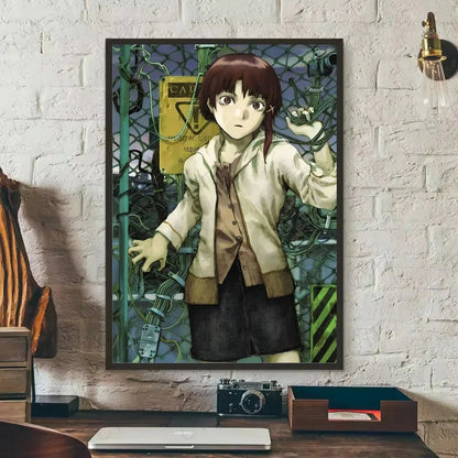 Painting By Numbers for Adult  S-Serial Experiments L-Lain Anime Cute Oil Paint By Number Home Decor    Home Decor Supply | Online Retail | ShoreShopper.com