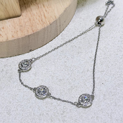 2025 New Fine Jewelry Set Luxury White Gold High Quality Geometric Crystal Luxury Necklace Bracelet Earrings Ring Gift for Women    Home Decor Supply | Online Retail | ShoreShopper.com