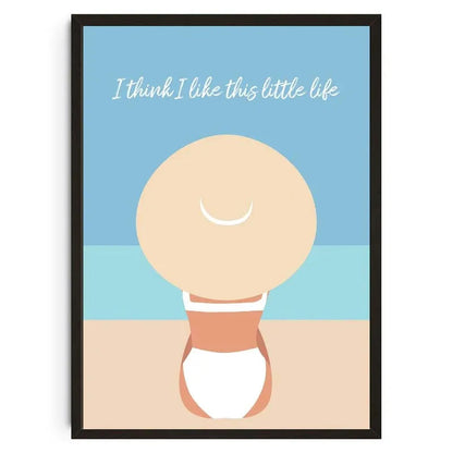 Seashells Meet Me At The Beach Poster Summer Sea Bikini Coastal Quotes Canvas Painting Trendy Wall Art Room Home Decor    Your Coastal Marketplace | Shoreshopper.com