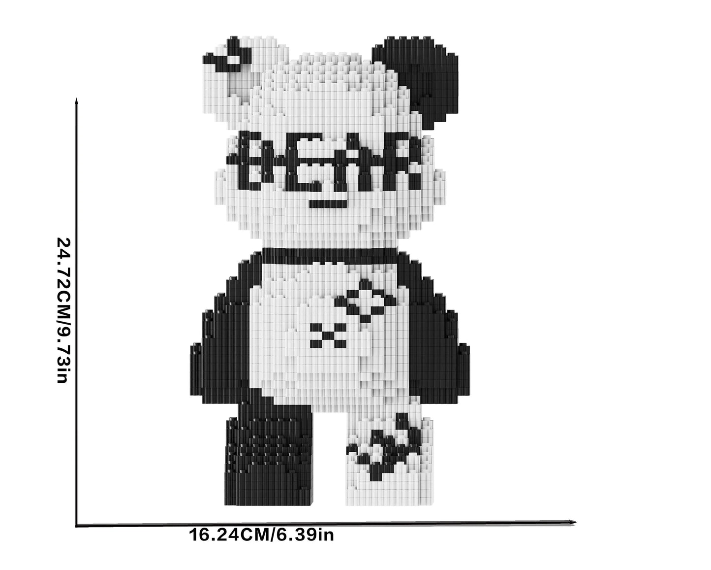 8653 Pieces of Fashionable Bear DIY Model Building Blocks, Designed for Young and Adults,    Home Decor Supply | Online Retail | ShoreShopper.com