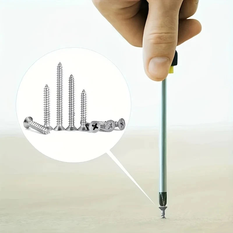 400pcs Self Tapping Wood Screws Set M2 Phillips Flat Head Sheet Metal Screw Self Tapping Screws Assortment Kit    Home Decor Supply | Online Retail | ShoreShopper.com