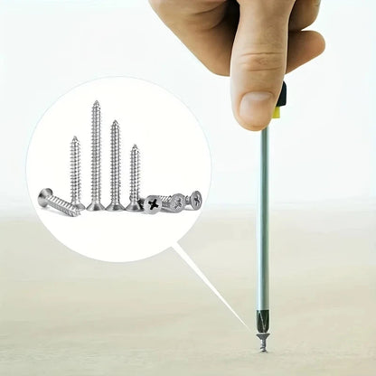 400pcs Self Tapping Wood Screws Set M2 Phillips Flat Head Sheet Metal Screw Self Tapping Screws Assortment Kit    Home Decor Supply | Online Retail | ShoreShopper.com