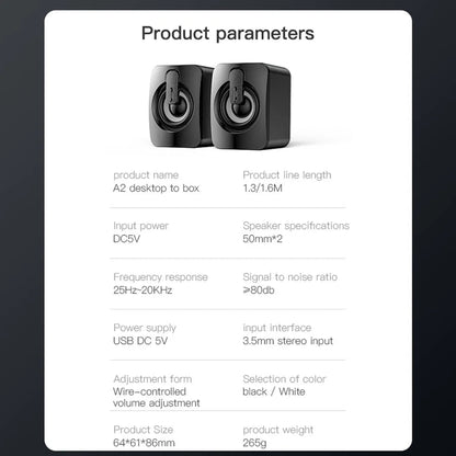 Computer Speaker For PC Laptop Desktop Caixa De Som Sound Box Music Audio System Bocina Column Acoustics Coluna Amplified Unit    Home Decor Supply | Online Retail | ShoreShopper.com