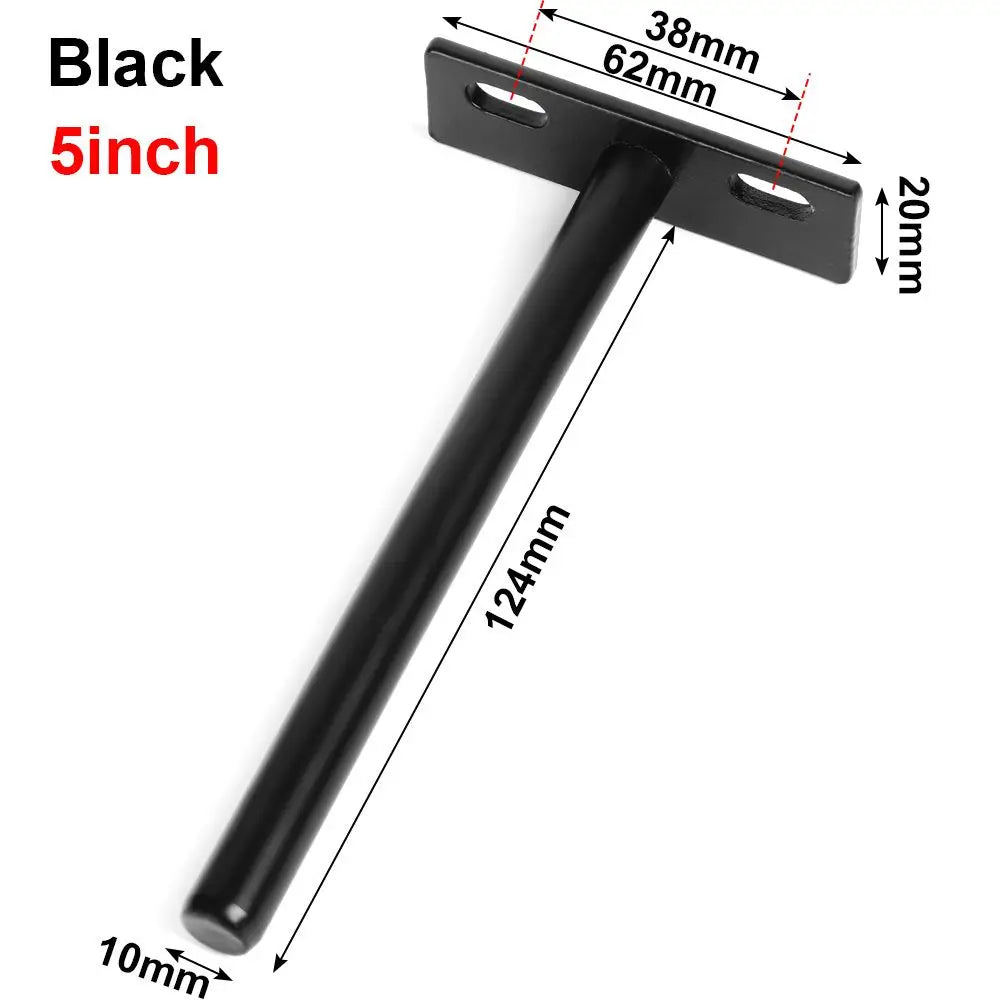 T Shape Metal Shelf Brackets Concealed Brackets Floating Hidden Wall Shelf Supports Screw Mounting Plate High Quality    Home Decor Supply | Online Retail | ShoreShopper.com