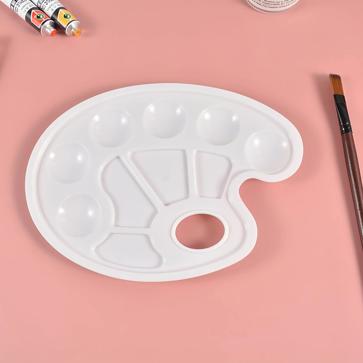Oval palette art supplies diy painting graffiti supplies palette wholesale    Home Decor Supply | Online Retail | ShoreShopper.com