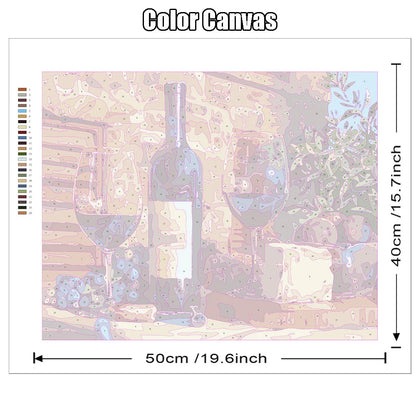 HUACAN Paint By Number Fruit Flower DIY Drawing Canvas Handpainted Pictures By Number Still Life Home Decoration    Home Decor Supply | Online Retail | ShoreShopper.com