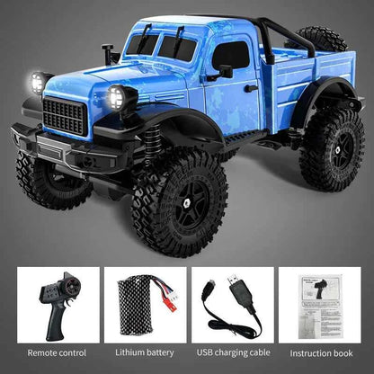 RC Car C8813 Full Proportional Throttle Pickup Truck Model Remote Control Toy 4WD Climbing Off-Road Rc Remote Control Car Gift