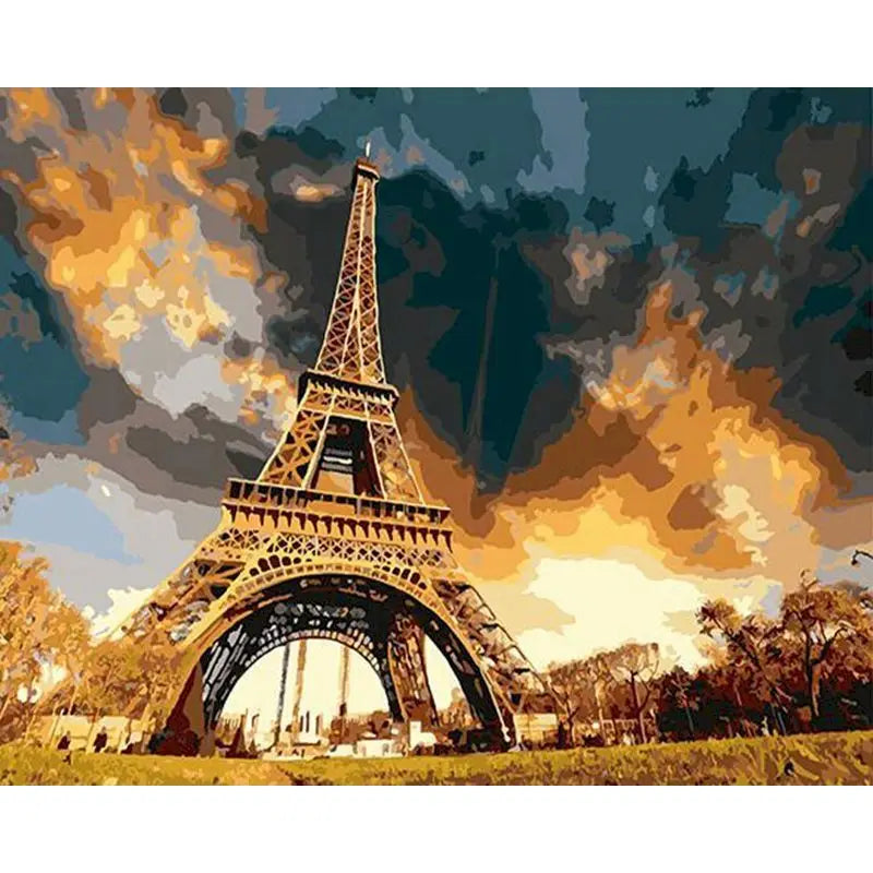 CHENISTORY Paint By Number City Landscpe For Adults DIY Frame Picture By Numbers Acrylic Paint On Canvas Home Decor    Home Decor Supply | Online Retail | ShoreShopper.com
