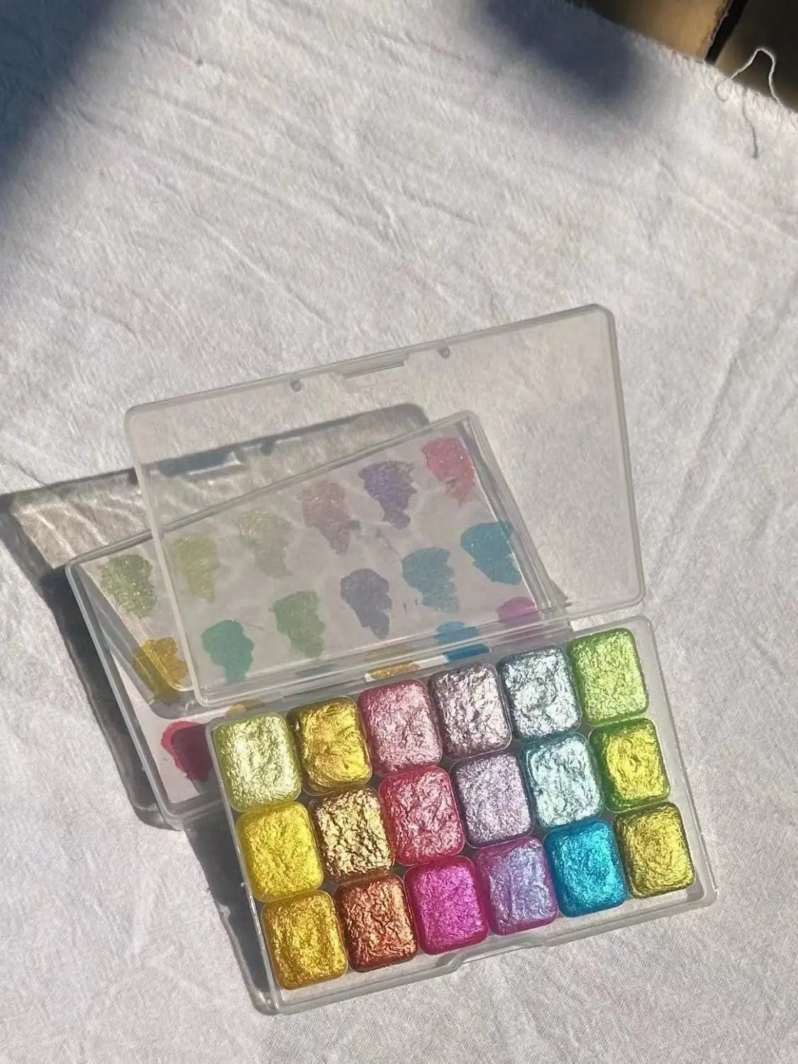 Master Grade 16 Colors Pearlescent Solid Watercolor Paint Mineral Nail Art Flower Painting Dyeing Tool Thangka ES    Home Decor Supply | Online Retail | ShoreShopper.com