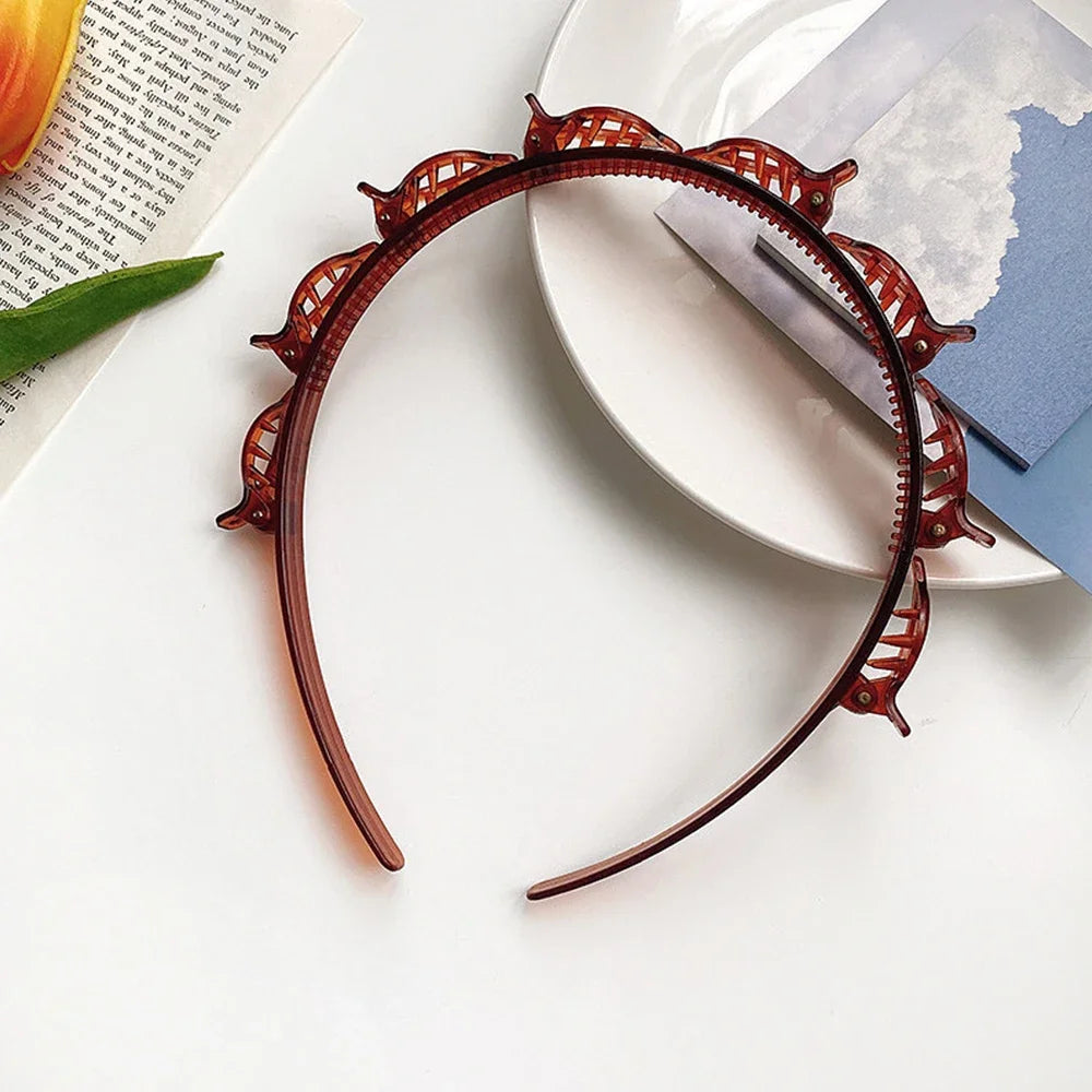 Women Headband Headwear 2025 New Double Bangs Hairstyle Hair Clips    Your Coastal Marketplace | Shoreshopper.com