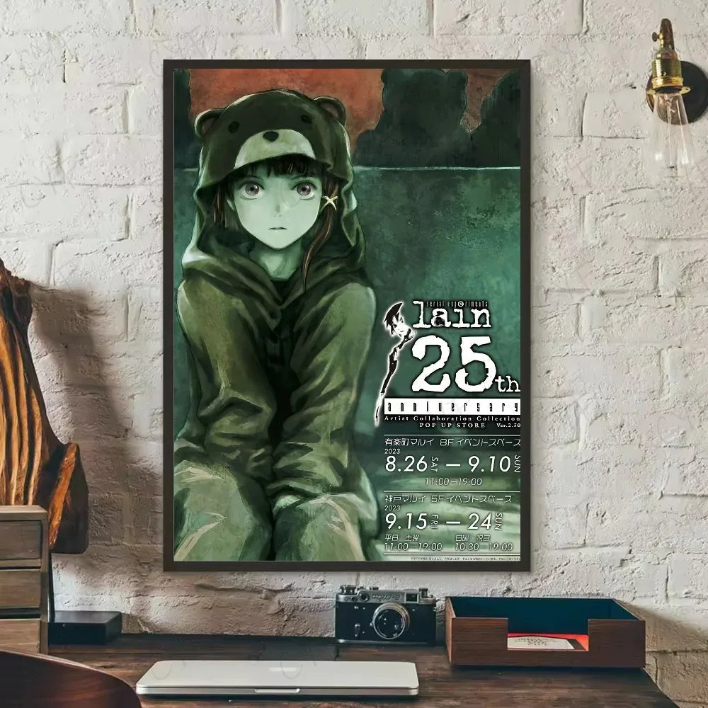 Painting By Numbers for Adult  S-Serial Experiments L-Lain Anime Cute Oil Paint By Number Home Decor    Home Decor Supply | Online Retail | ShoreShopper.com