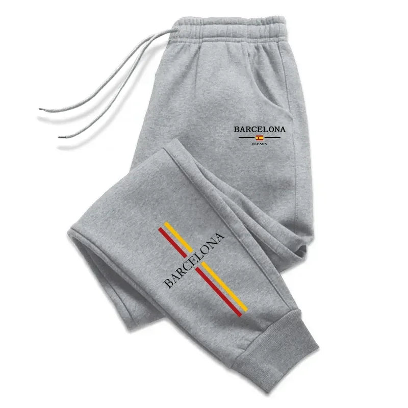 Paris street style men's jogging track pants, stylish letter print casual pants, adult outdoor fitness running sports pants    Home Decor Supply | Online Retail | ShoreShopper.com