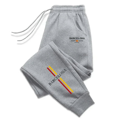 Paris street style men's jogging track pants, stylish letter print casual pants, adult outdoor fitness running sports pants    Home Decor Supply | Online Retail | ShoreShopper.com