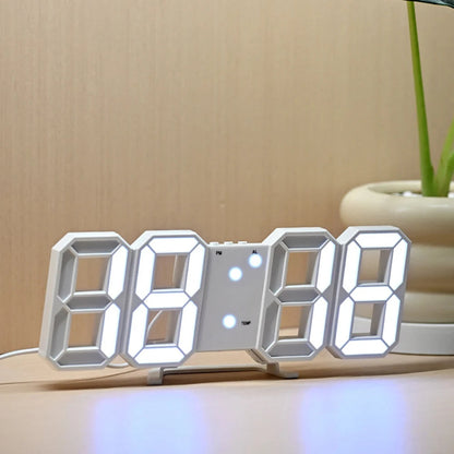 3D LED Digital Clock 12/24H Time Display Colorful Clock for Office/Living Room/Meeting Room/Kitchen    Home Decor Supply | Online Retail | ShoreShopper.com