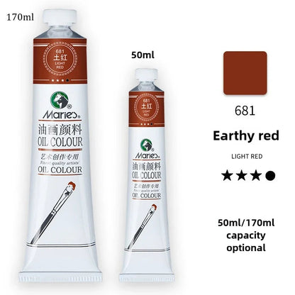 Marie's Oil Paint 170ML Oil Painting Art Creation Pigment Large Oil Paint Paint Single Commonly Used 24 Colors    Home Decor Supply | Online Retail | ShoreShopper.com
