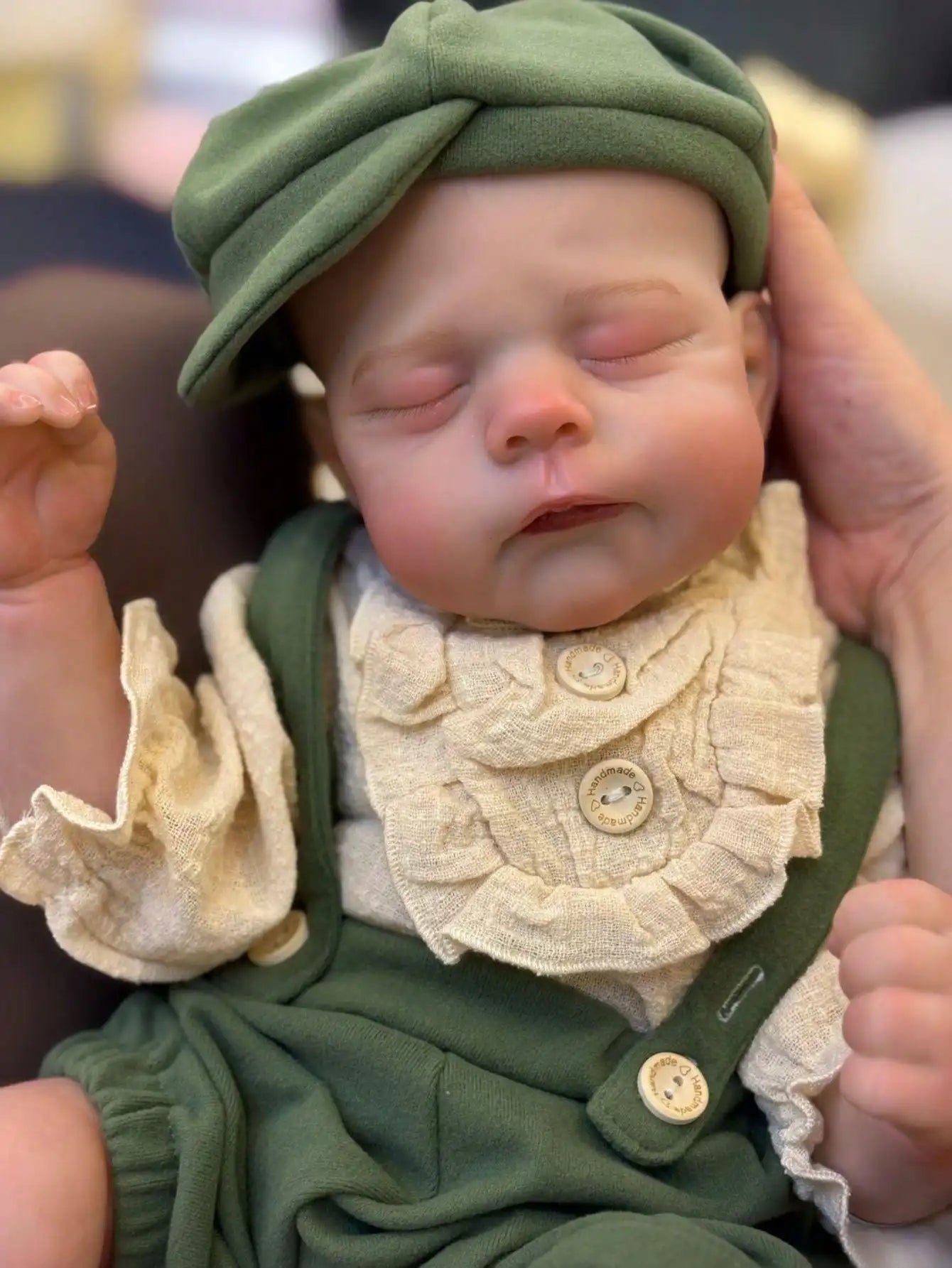 18-Inch Adorable Eric Reborn Baby Doll Sleeping Pose | Flexible Cloth Body, Collectible Art Gift    Home Decor Supply | Online Retail | ShoreShopper.com