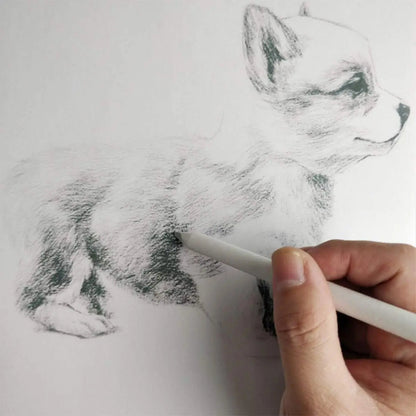 Art Supplies Drawing Tool Stump Rice Paper Sketch Double Head Smudge Stick Blending Stick White Drawing Pen Sketching Pencil    Home Decor Supply | Online Retail | ShoreShopper.com