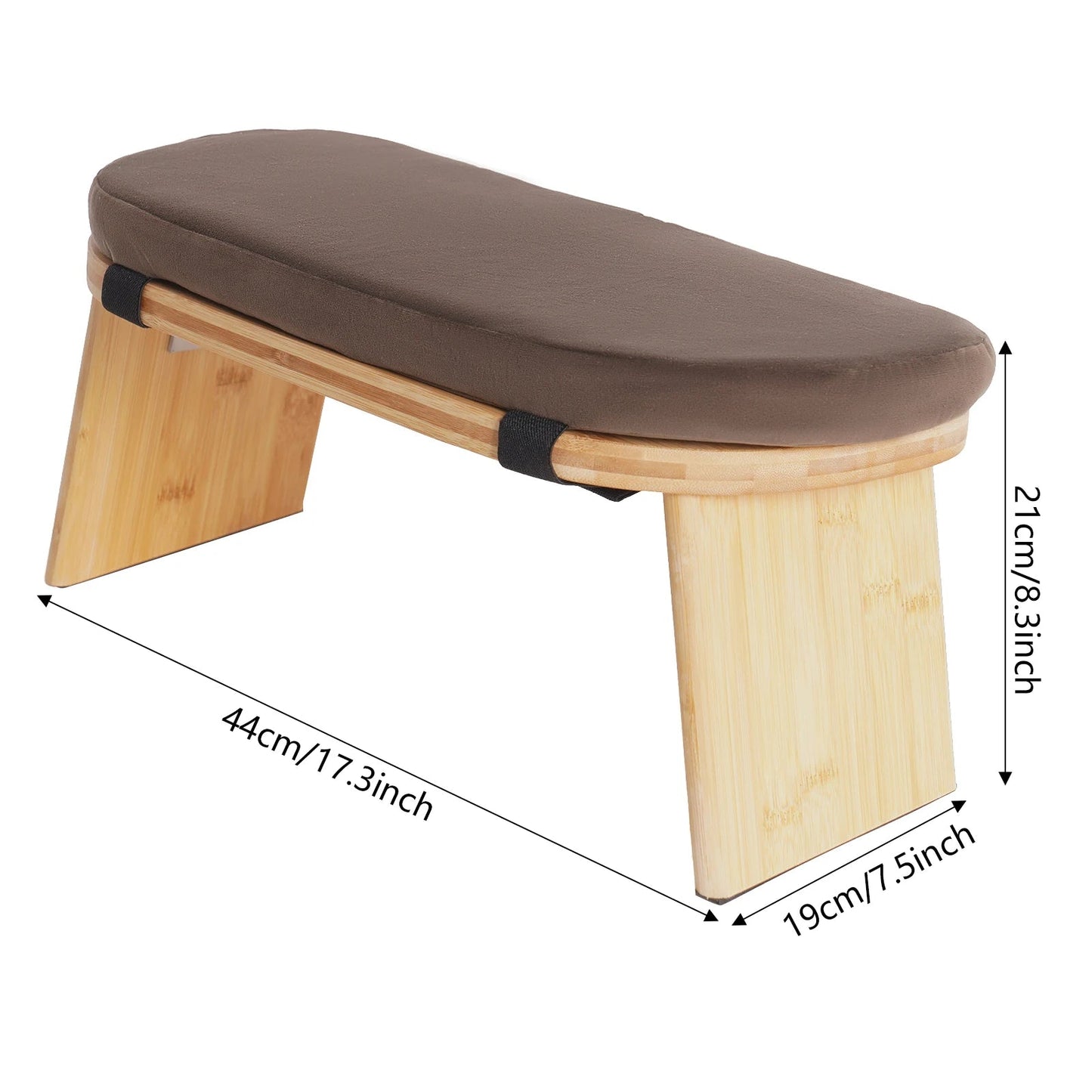 Portable Meditation Stool，Folding Kneeling Stool，Comfortable Sponge Cushion，for Yoga Bench, Prayer Bench, Floor Seat    Home Decor Supply | Online Retail | ShoreShopper.com