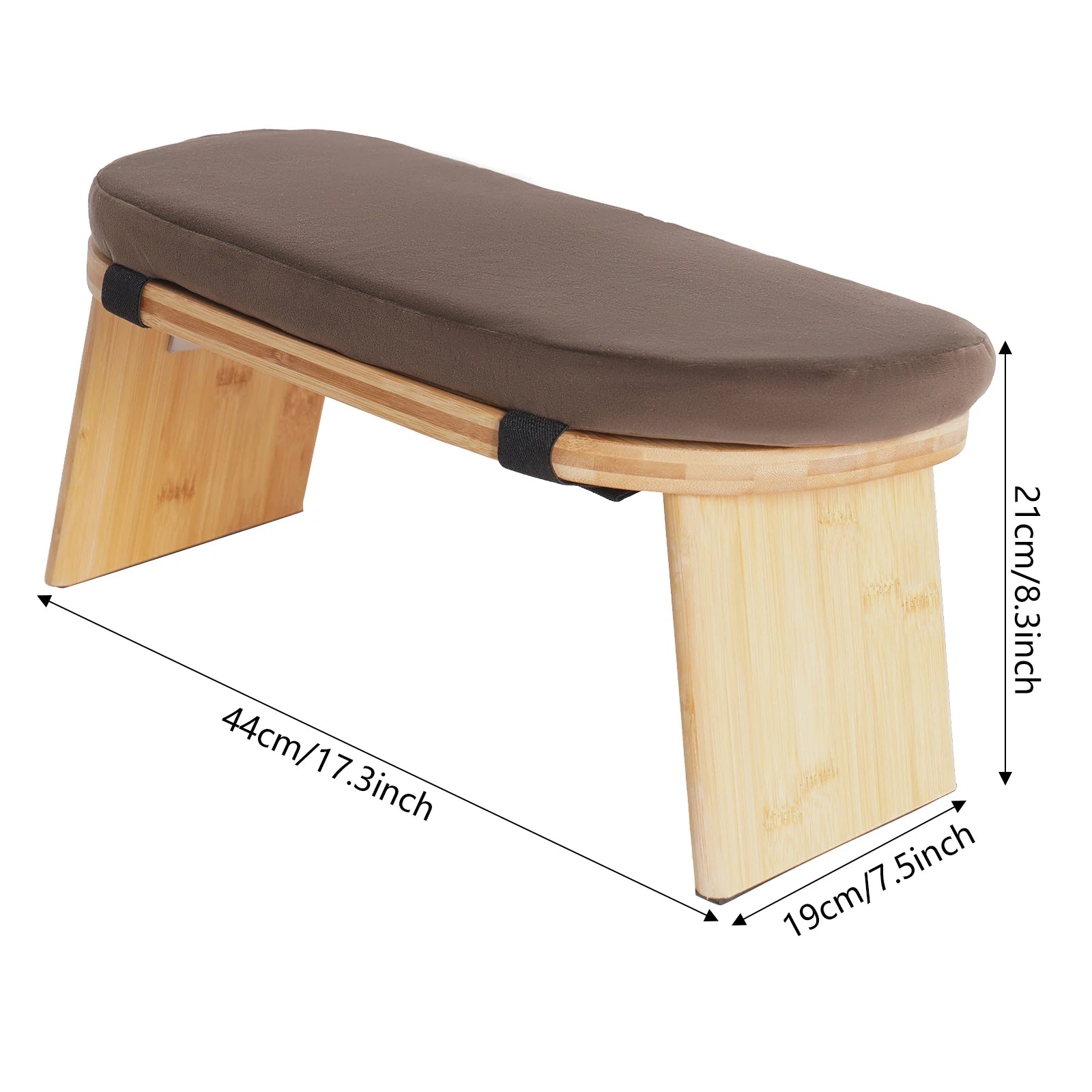 Portable Meditation Stool，Folding Kneeling Stool，Comfortable Sponge Cushion，for Yoga Bench, Prayer Bench, Floor Seat    Home Decor Supply | Online Retail | ShoreShopper.com