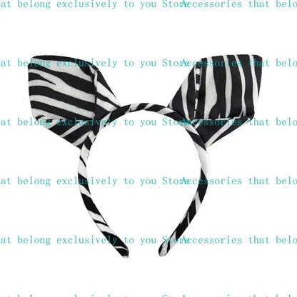 652F Halloween Zebras Ear Headbands Cosplay Zebras Ear Headwear Hairbands Headwear Halloween Hairbands Birthday Party    Your Coastal Marketplace | Shoreshopper.com