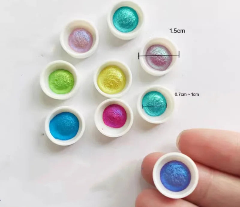 30 Color Conventional Color-changing Pearlescent Pigment Hand-painted Water Color Creation Calligraphy Painting Art Pigment    Home Decor Supply | Online Retail | ShoreShopper.com