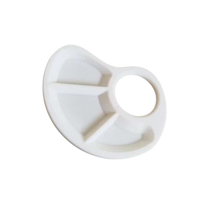 Ergonomic Thumb Palette Petite Paint Palette Smooth Surface for Artists Outdoor Painting Home Crafts School Art Classes    Home Decor Supply | Online Retail | ShoreShopper.com