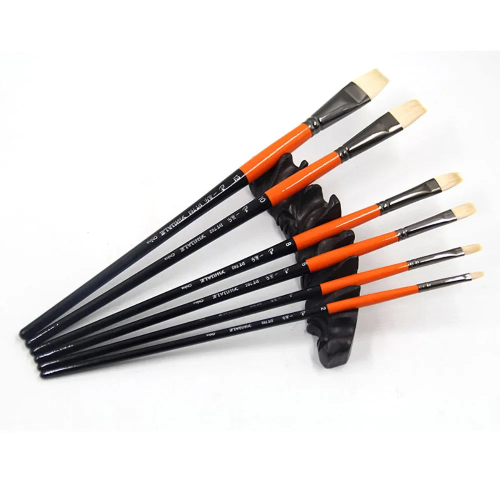 6pcs/set Wool hair Artist Watercolor Brushes Acrylic Oil Brushes Gouache Painting Brush Professional Paint Brush Art supplies    Home Decor Supply | Online Retail | ShoreShopper.com
