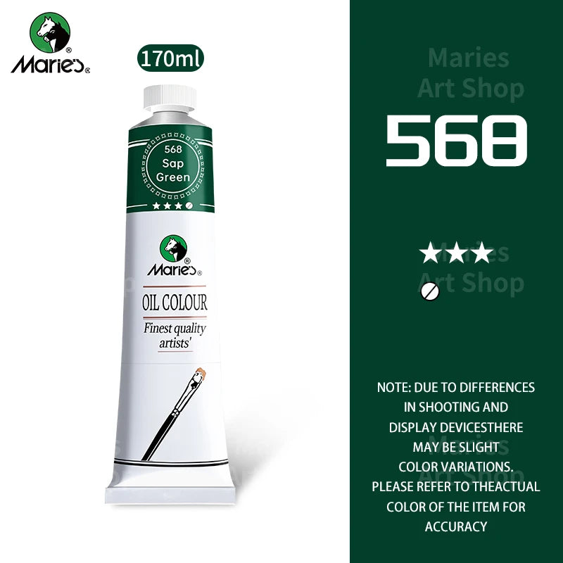Marie's Oil Paint 170ml/5.95oz Large Tube,Art Supplies for Canvas Painting,Egg,Graffiti,Fabric,Stone,Leather,Wood,Ceramic    Home Decor Supply | Online Retail | ShoreShopper.com