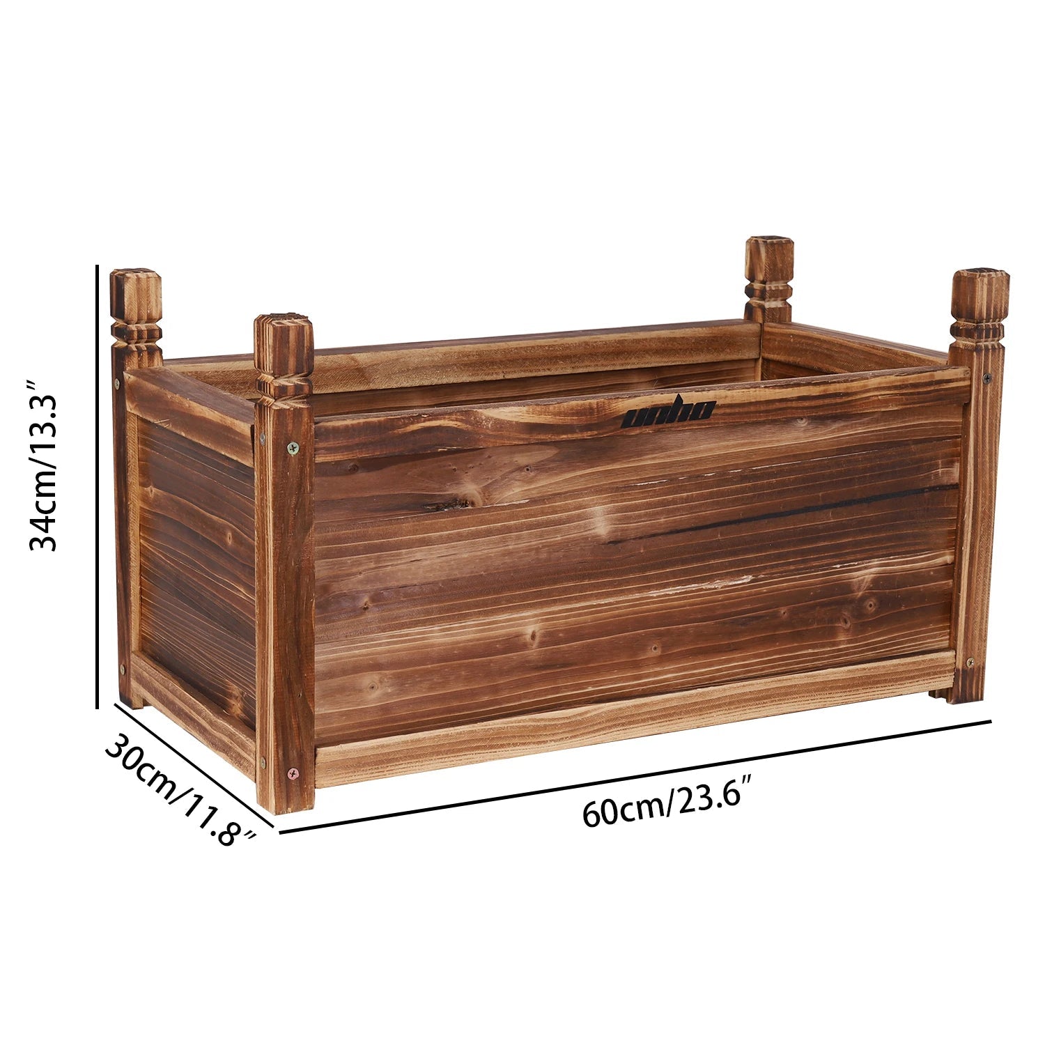 Wooden Raised Flower Bed Indoor Outdoor Vegetable Herb Planter Pot Garden Bed Flower Display    Home Decor Supply | Online Retail | ShoreShopper.com
