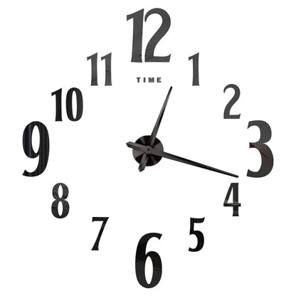 2D/3D Large Roman Numeral Acrylic Mirror Wall Clock Sticker Fashion DIY Quartz Clocks Watch Home Decoration Living Room Stickers    Home Decor Supply | Online Retail | ShoreShopper.com