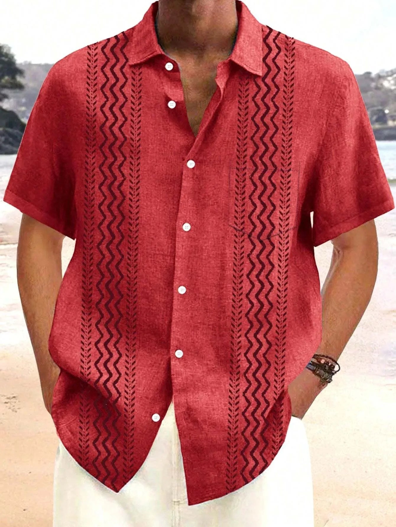 The 2025 summer new men's short-sleeved shirt is a casual and fashionable 3D printed streetwear    Home Decor Supply | Online Retail | ShoreShopper.com