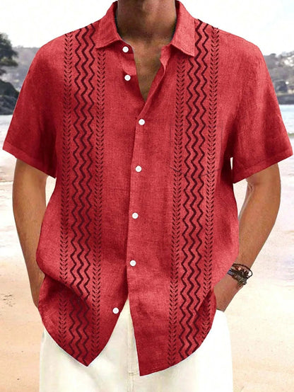 The 2025 summer new men's short-sleeved shirt is a casual and fashionable 3D printed streetwear    Home Decor Supply | Online Retail | ShoreShopper.com